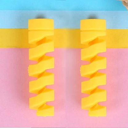 Spiral Cable Protector Data Line Silicone Bobbin Winder Protective for Iphone Samsung Android USB Charging Earphone Case Cover